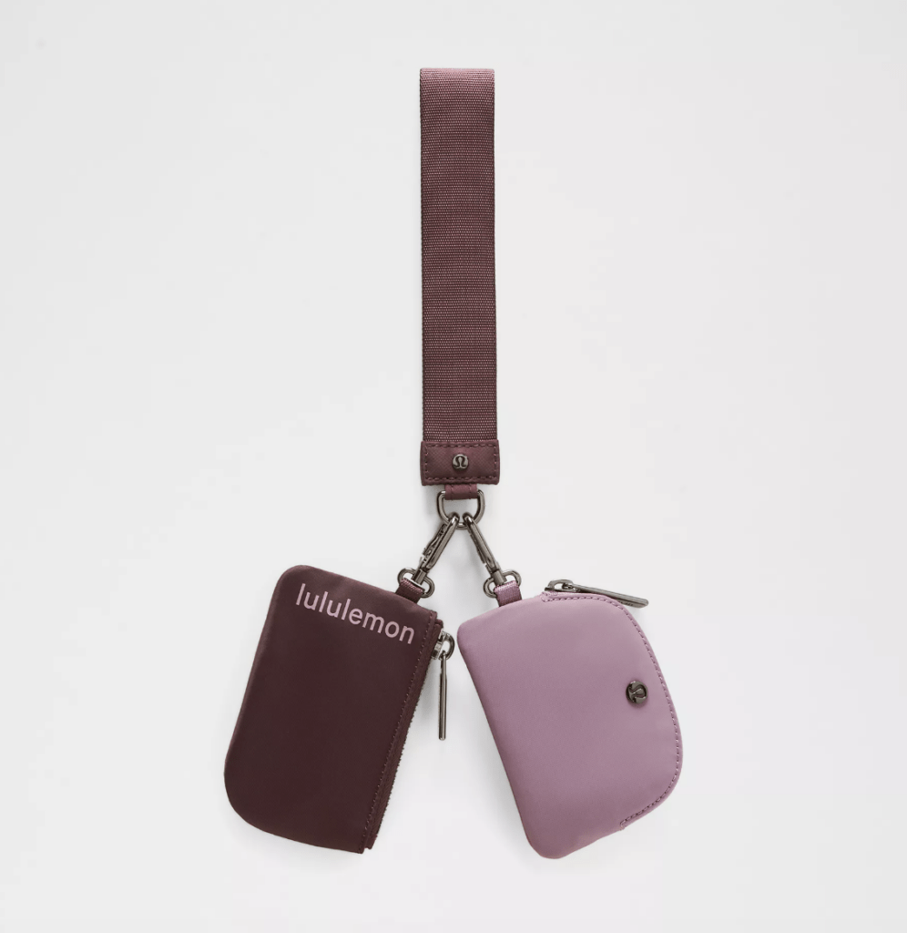 lululemon dual pouch wristlet